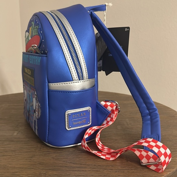 NWT Disney-Pixar Loungefly Toy Story Pizza Planet Space Entry Mini Backpack - Picture 6 of 12